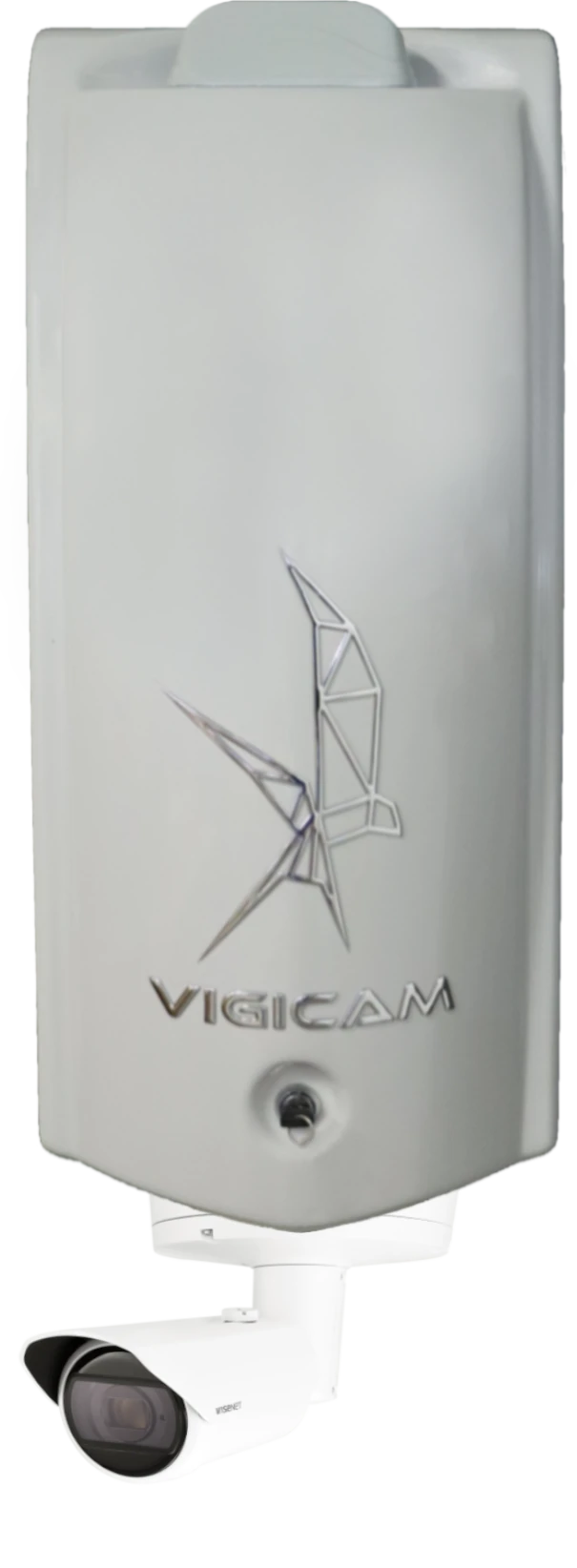 Caméra Nomade VIGICAM II© HIRONDELLE équipée d'une caméra WISENET XNO6120R