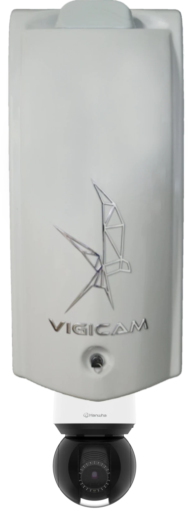 Caméra Nomade VIGICAM II© HIRONDELLE équipée d'un dôme WISENET Q6250R