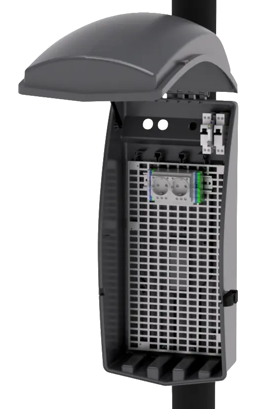 Coffret d'alimentation électrique
